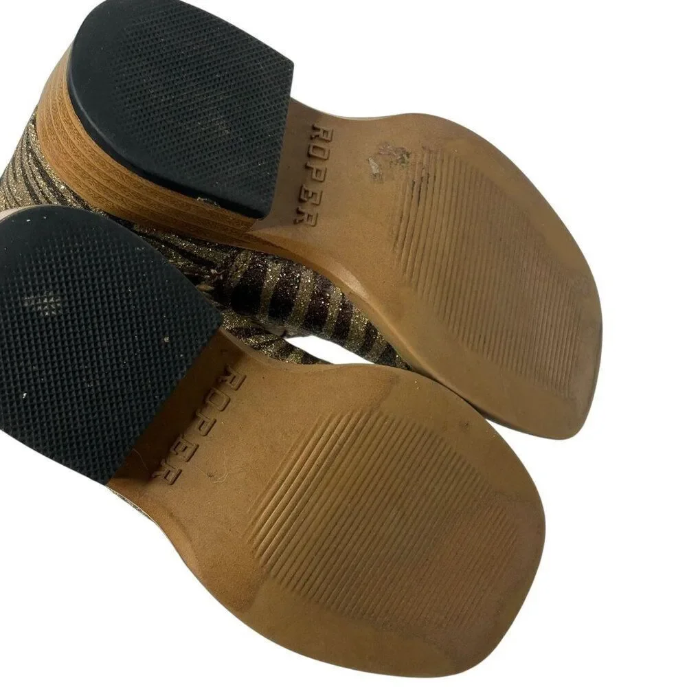 Roper glipper boots western